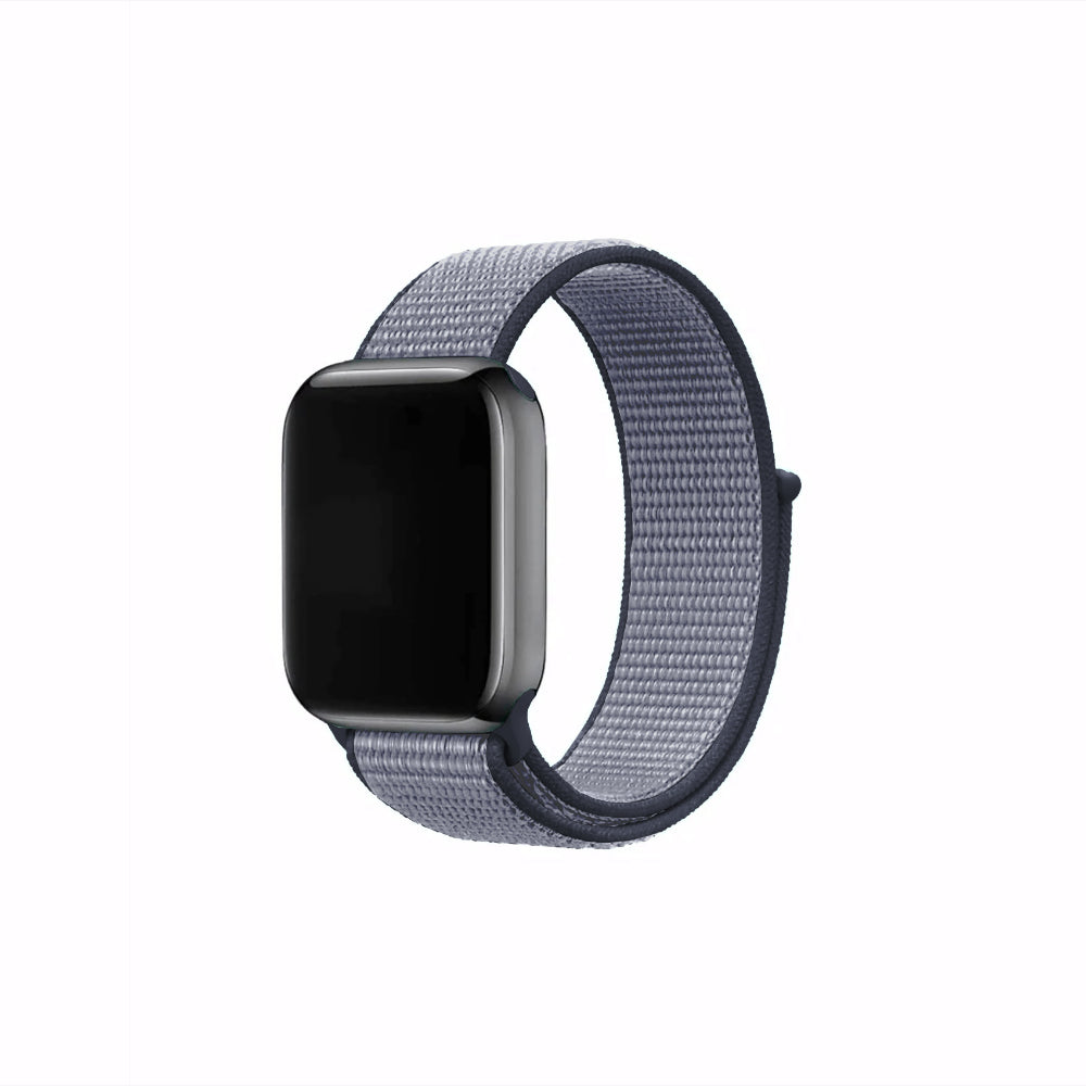 Curea Nylon Classic - Apple Watch 1/2/3/4/5/6/7/8/9/SE/Ultra 1/Ultra 2 - 42/44/45/49 MM - Midnight Blue