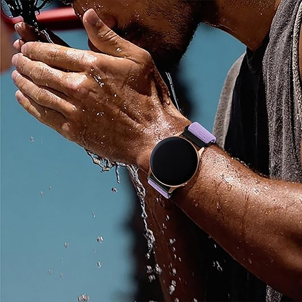 Curea Braided Classic - Samsung Galaxy Watch 7/6/6 Classic/5 Pro/5/4/4 Classic/3 41mm/42 mm/Active 2/Active/FE - 20mm - Mov