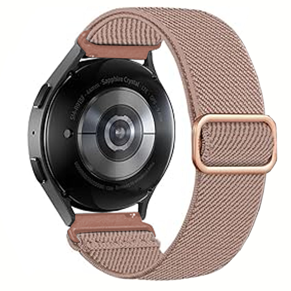 Curea Braided Classic - Samsung Galaxy Watch S3 Frontier/S3 Classic/3 45mm/46mm/Gear S3 - 22mm - Pink Sand