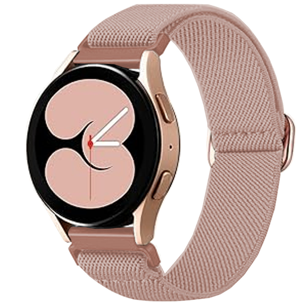 Curea Braided Classic - Samsung Galaxy Watch S3 Frontier/S3 Classic/3 45mm/46mm/Gear S3 - 22mm - Pink Sand