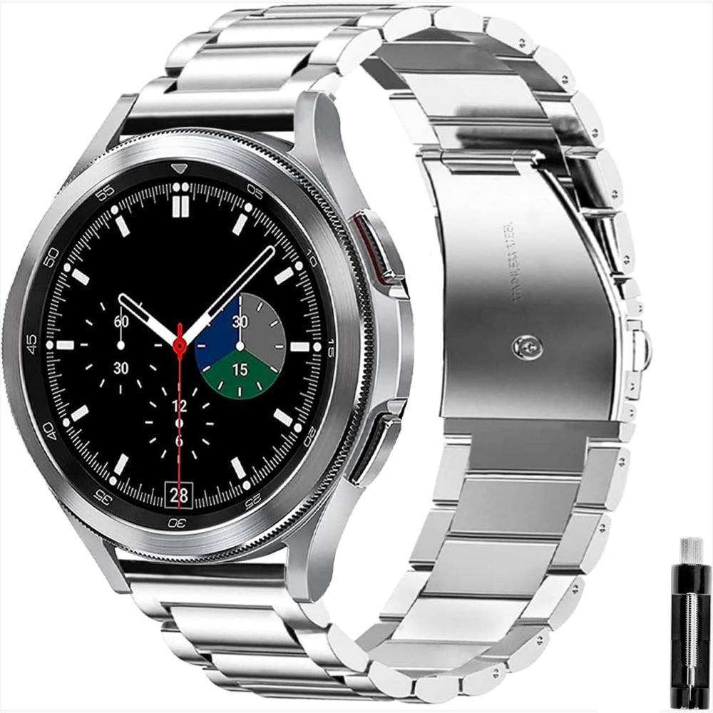 Curea Metallic Link - Samsung Galaxy Watch S3 Frontier/S3 Classic/3 45mm/46mm/Gear S3 - 22mm - Silver