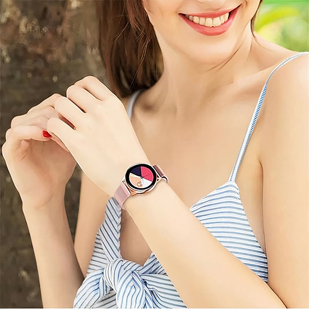 Curea Milanese Essential - Samsung Galaxy Watch S3 Frontier/S3 Classic/3 45mm/46mm/Gear S3 - 22mm - Pink