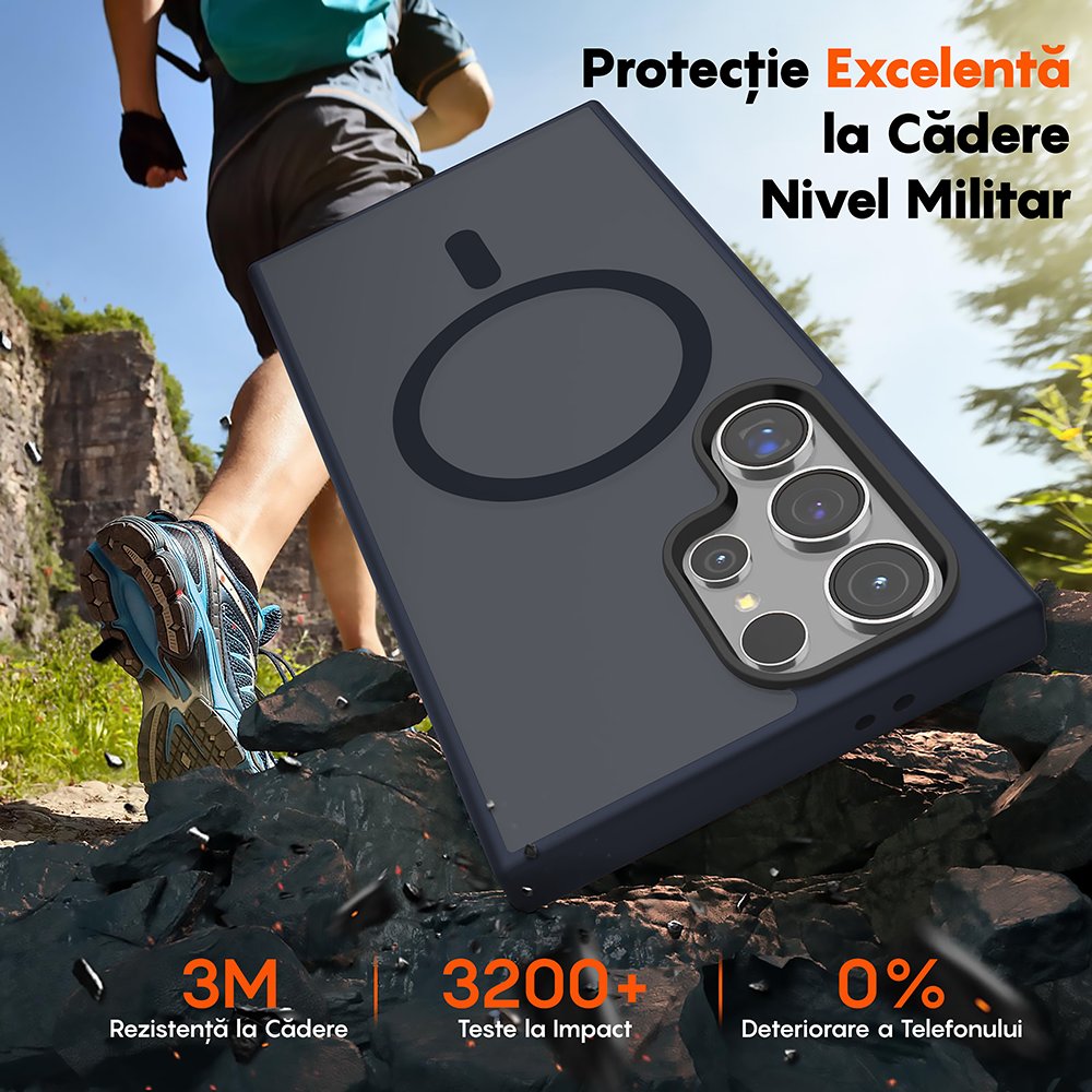 Husa MagSafe - Samsung Galaxy S24 Ultra - Albastru