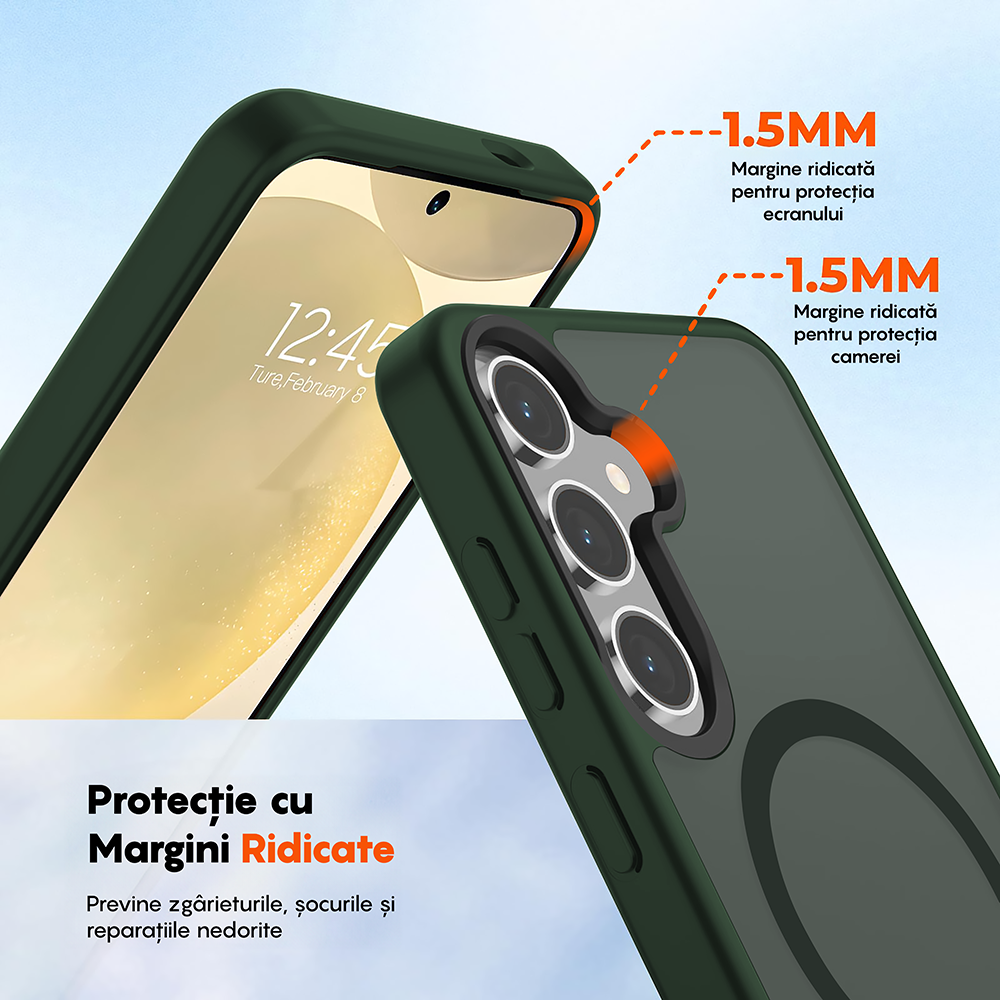 Husa MagSafe - Samsung Galaxy S24 Plus - Verde