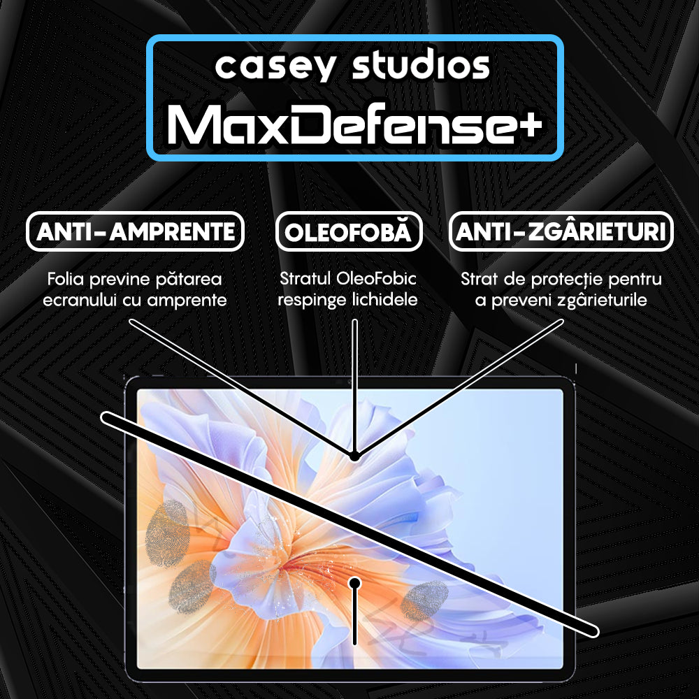 Folie Sticla MaxDefense+ - Honor Pad V9 - Clear
