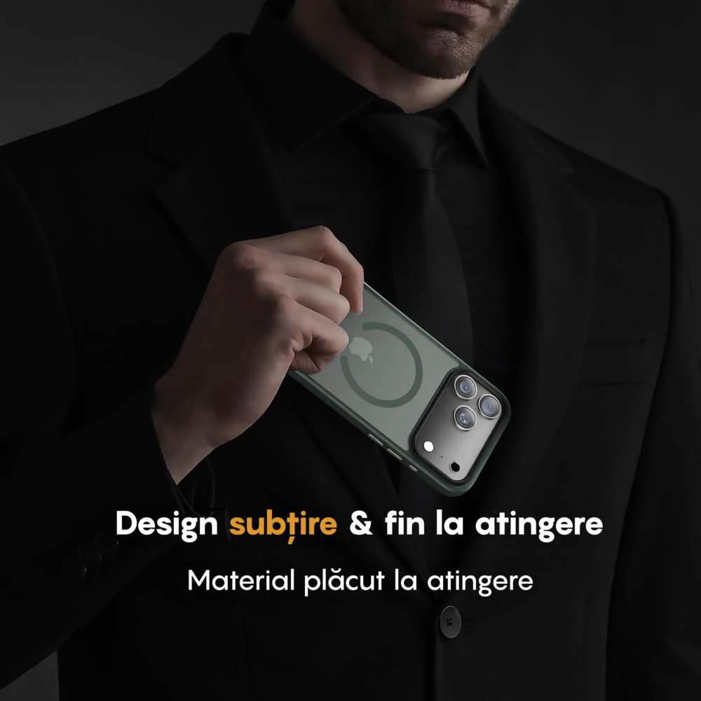 Husa MagSafe - iPhone 17 Pro - Verde Deschis