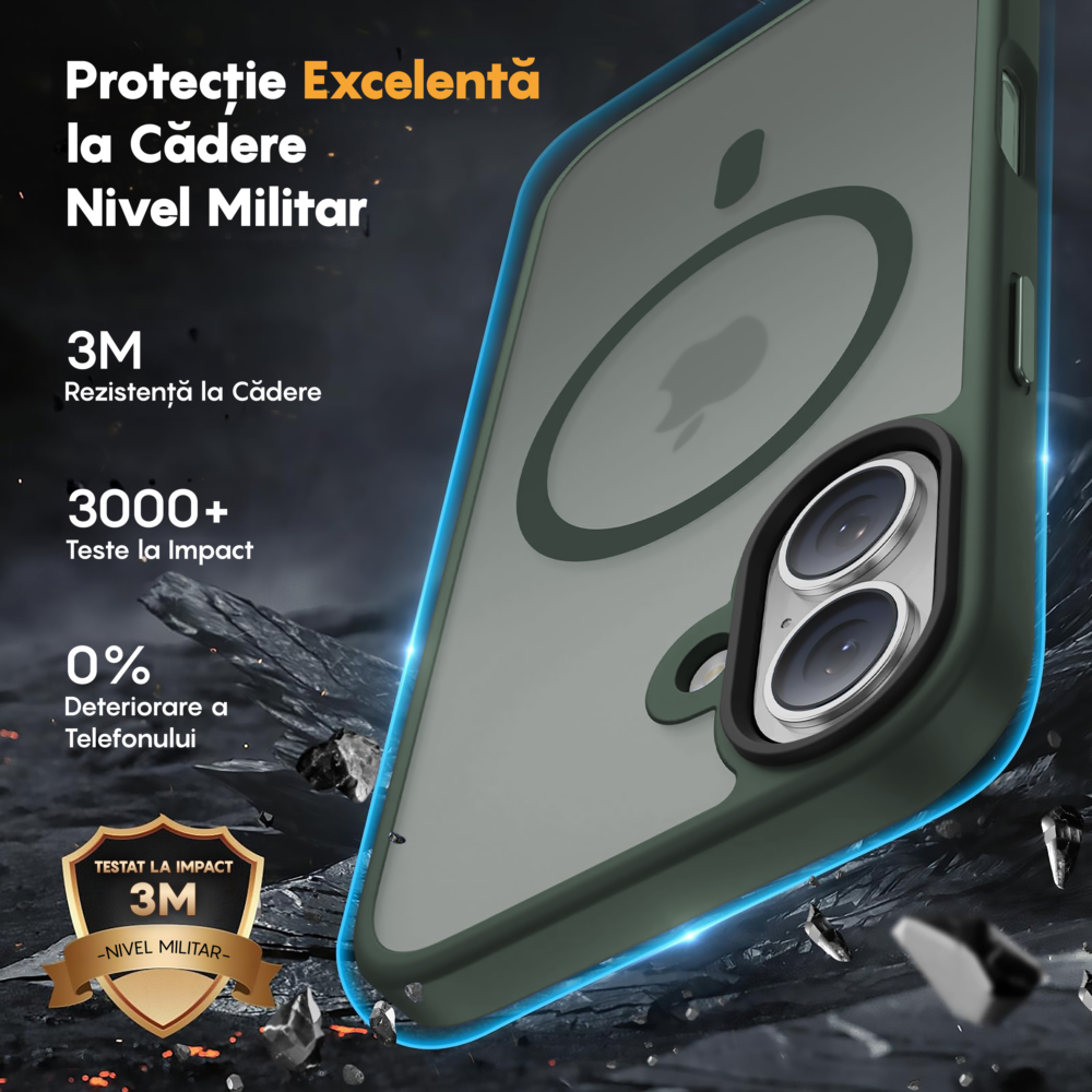 Husa MagSafe - iPhone 17 - Verde Deschis