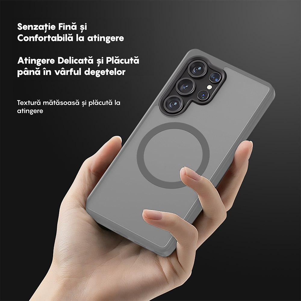 Husa MagSafe - Samsung Galaxy S25 Ultra - Gri Deschis