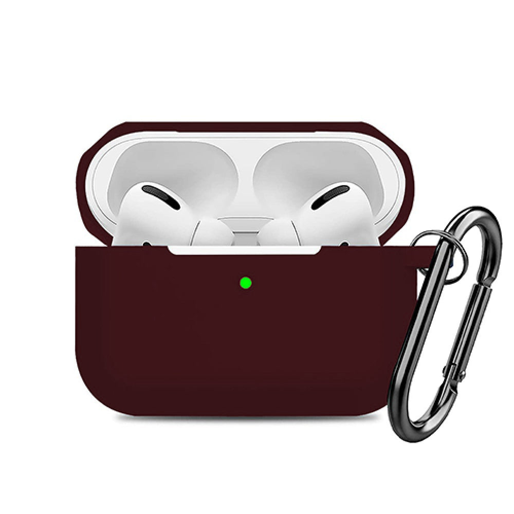 Husa Soft Silicone - AirPods Pro 1/2 - Burgundy
