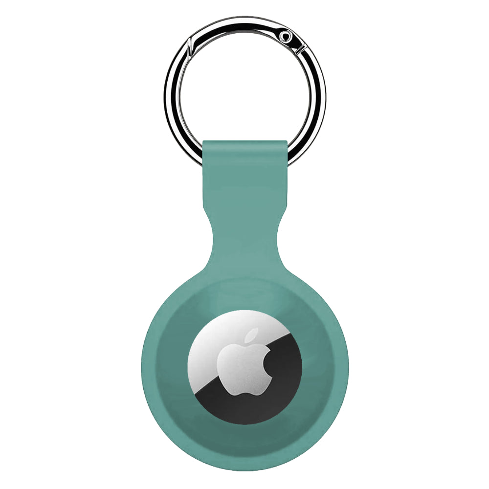 Husa Soft Silicone - AirTag - Dark Green