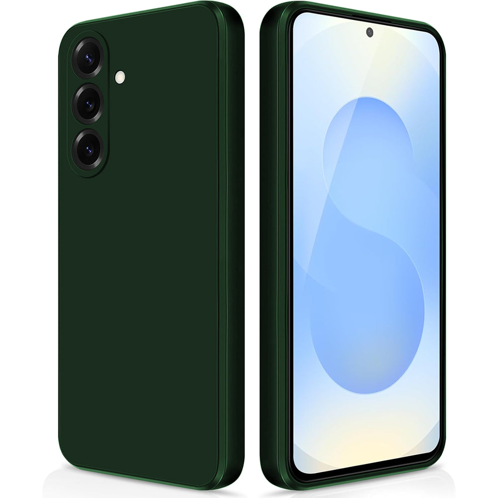 Husa Soft Silicone - Samsung Galaxy S25 Plus - Webster Green