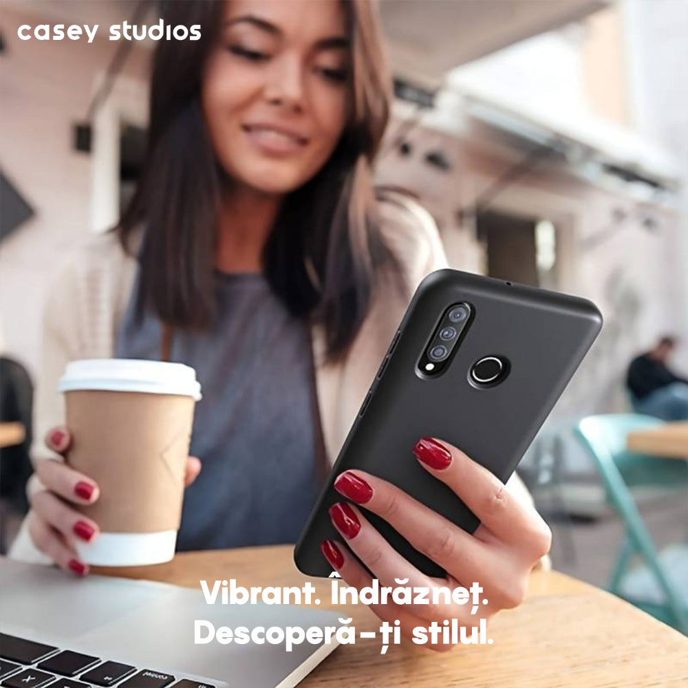 Husa Soft Silicone - Huawei P30 Lite/P30 Lite New Edition - Negru