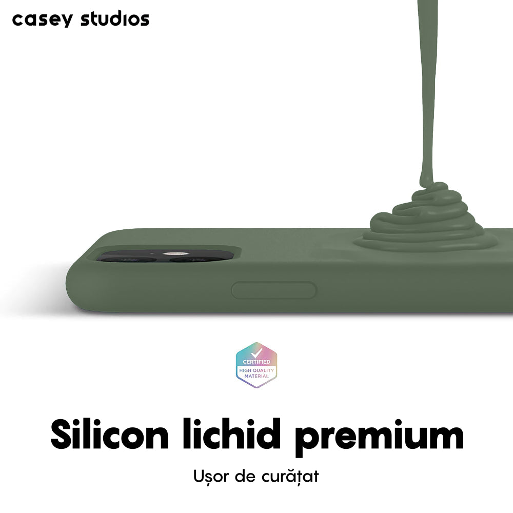 Husa Soft Silicone - iPhone 11 - Webster Green