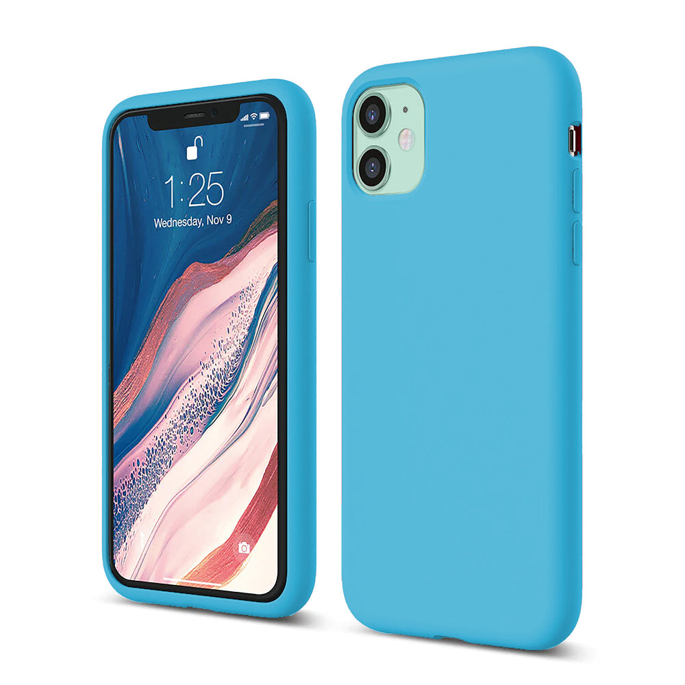 Husa Soft Silicone - iPhone 11 - Cadet Blue