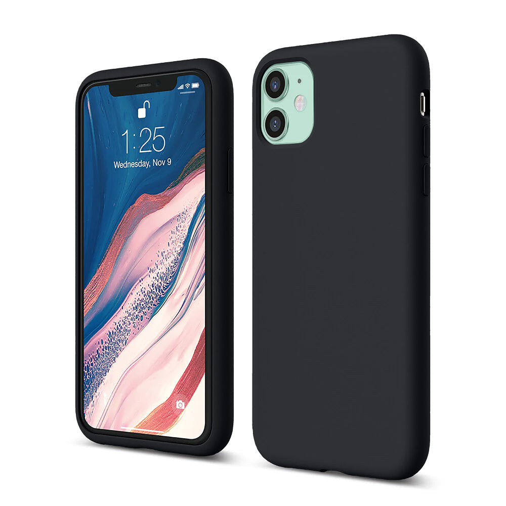 Husa Soft Silicone - iPhone 11 - Negru