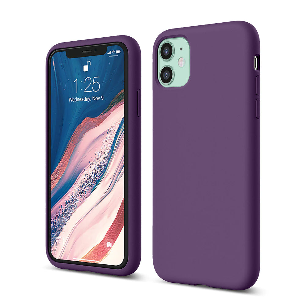 Husa Soft Silicone - iPhone 11 - Light Purple