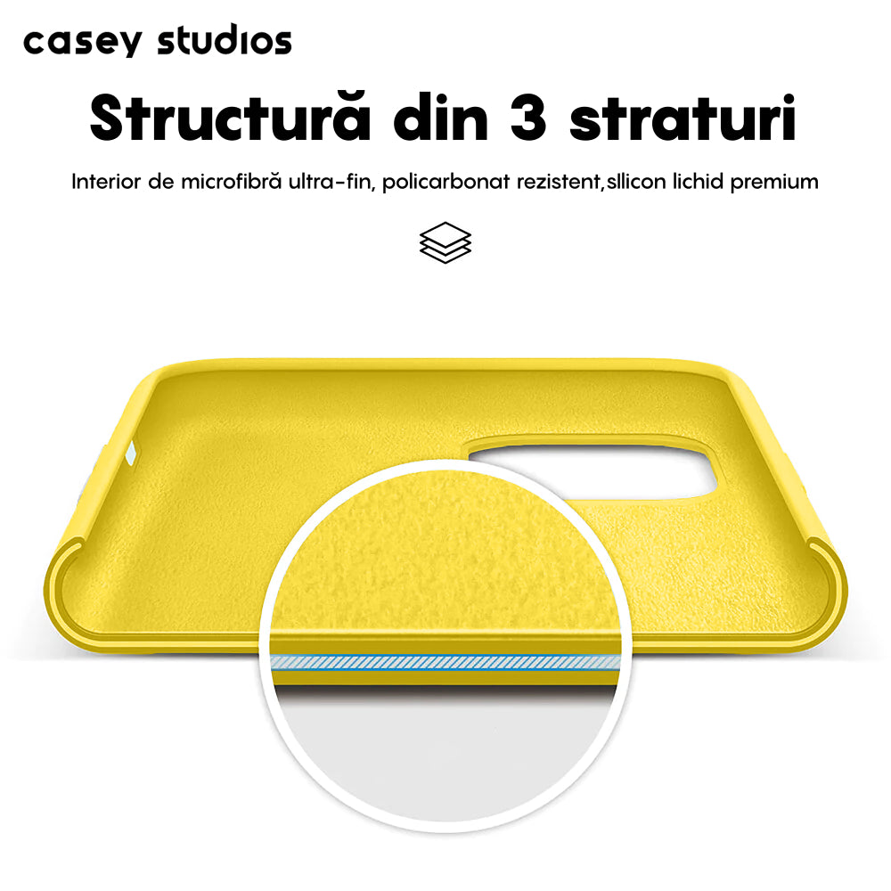 Husa Soft Silicone - iPhone 11 - Yellow