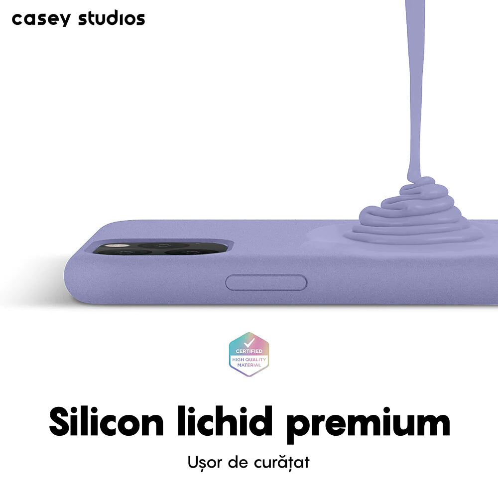 Husa Soft Silicone - iPhone 11 Pro - Light Lilac