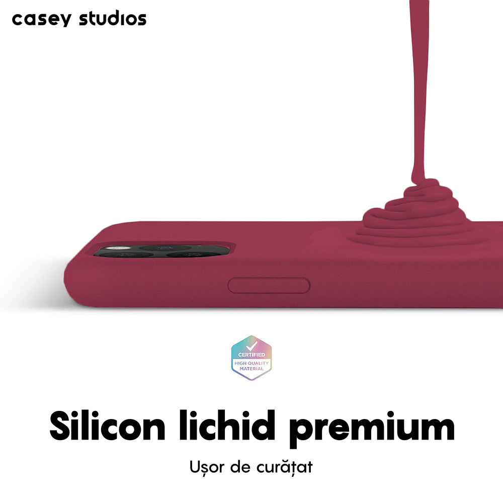 Husa Soft Silicone - iPhone 11 Pro - Burgundy