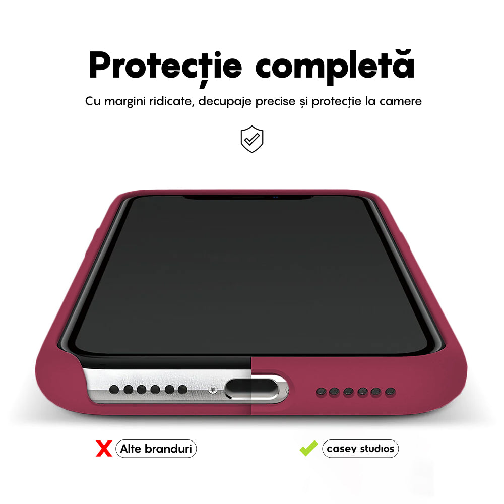 Husa Soft Silicone - iPhone 11 Pro - Burgundy