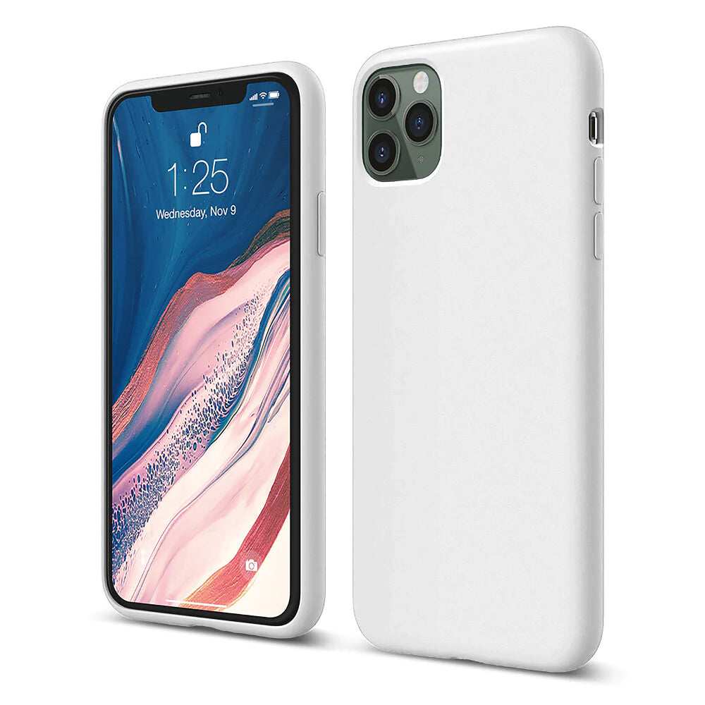 Husa Soft Silicone - iPhone 11 Pro - Alb