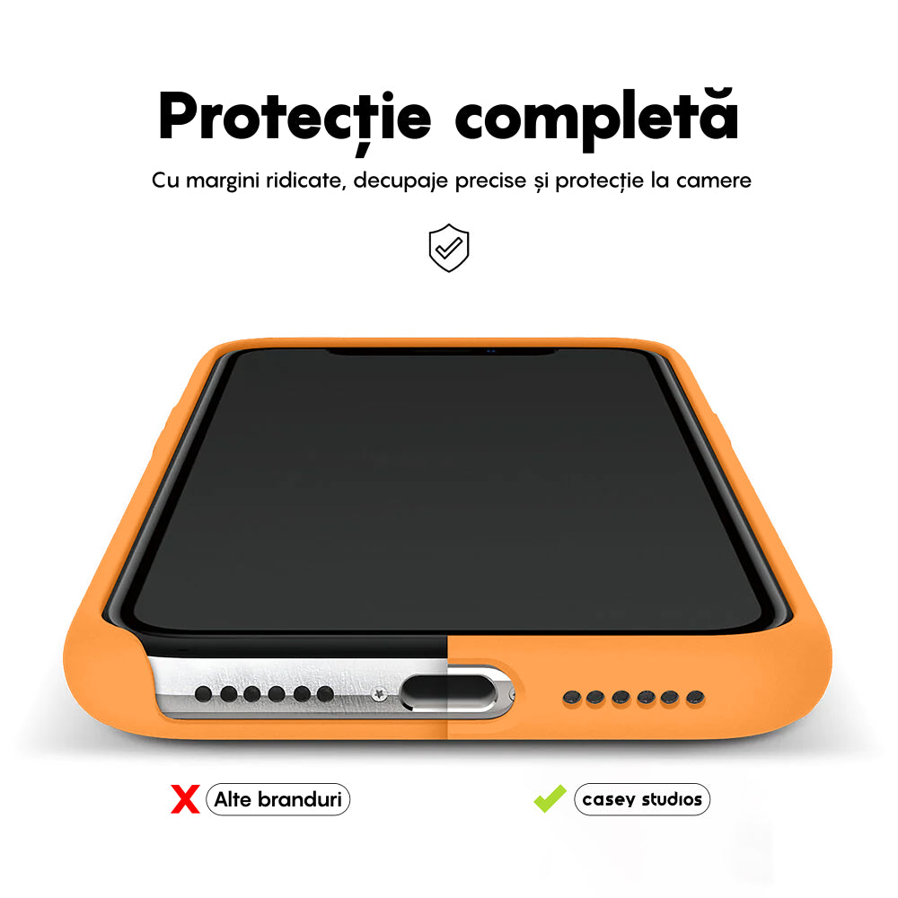Husa Soft Silicone - iPhone 11 Pro - Nectarine