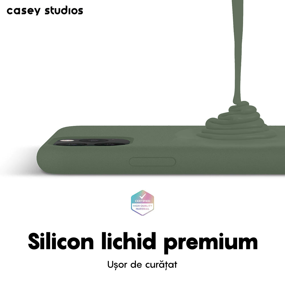 Husa Soft Silicone - iPhone 11 Pro - Webster Green