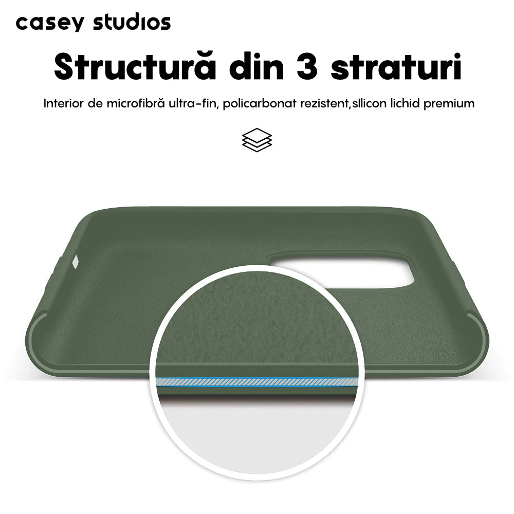 Husa Soft Silicone - iPhone 11 Pro - Webster Green