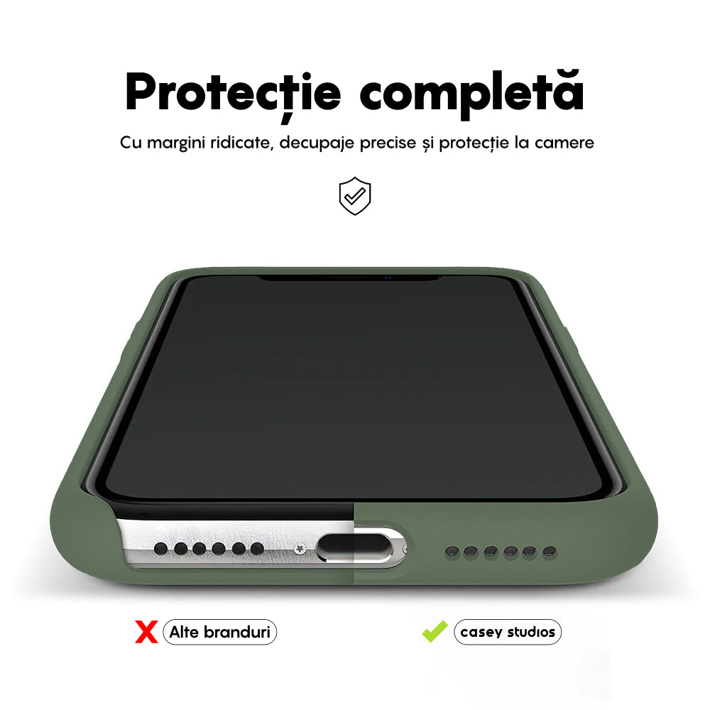 Husa Soft Silicone - iPhone 11 Pro - Webster Green