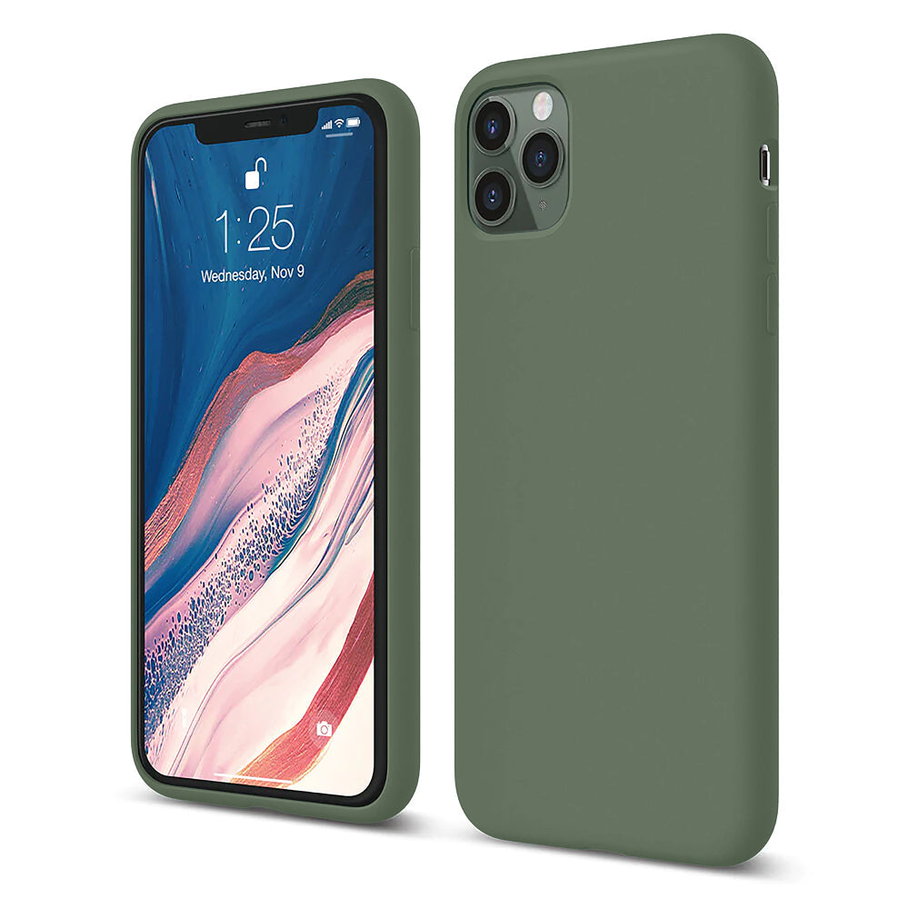 Husa Soft Silicone - iPhone 11 Pro - Webster Green
