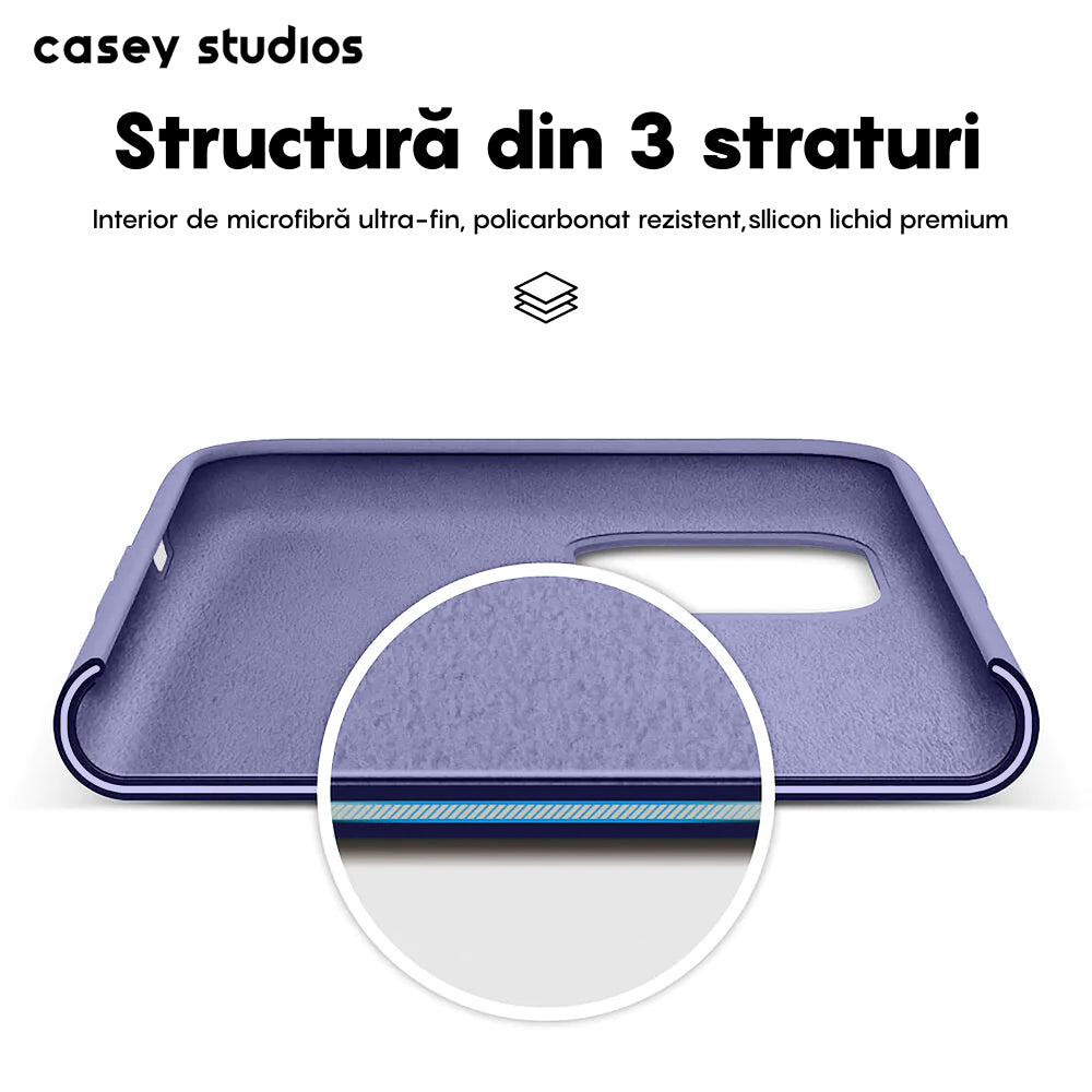 Husa Soft Silicone - iPhone 11 Pro - Light Lilac