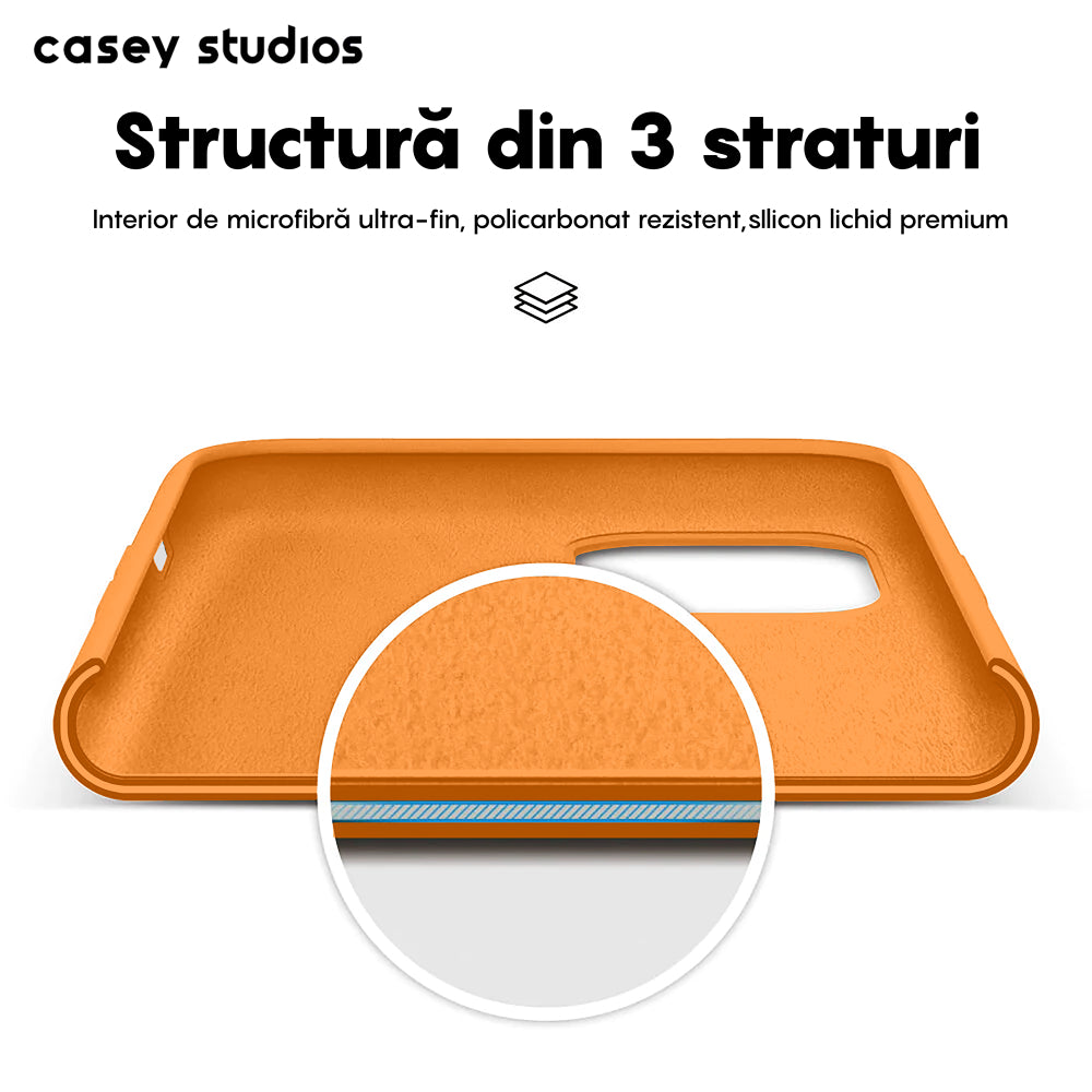 Husa Soft Silicone - iPhone 11 Pro Max - Nectarine