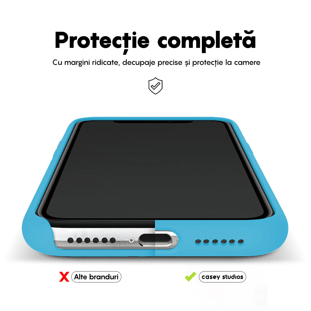 Husa Soft Silicone - iPhone 11 Pro Max - Cadet Blue