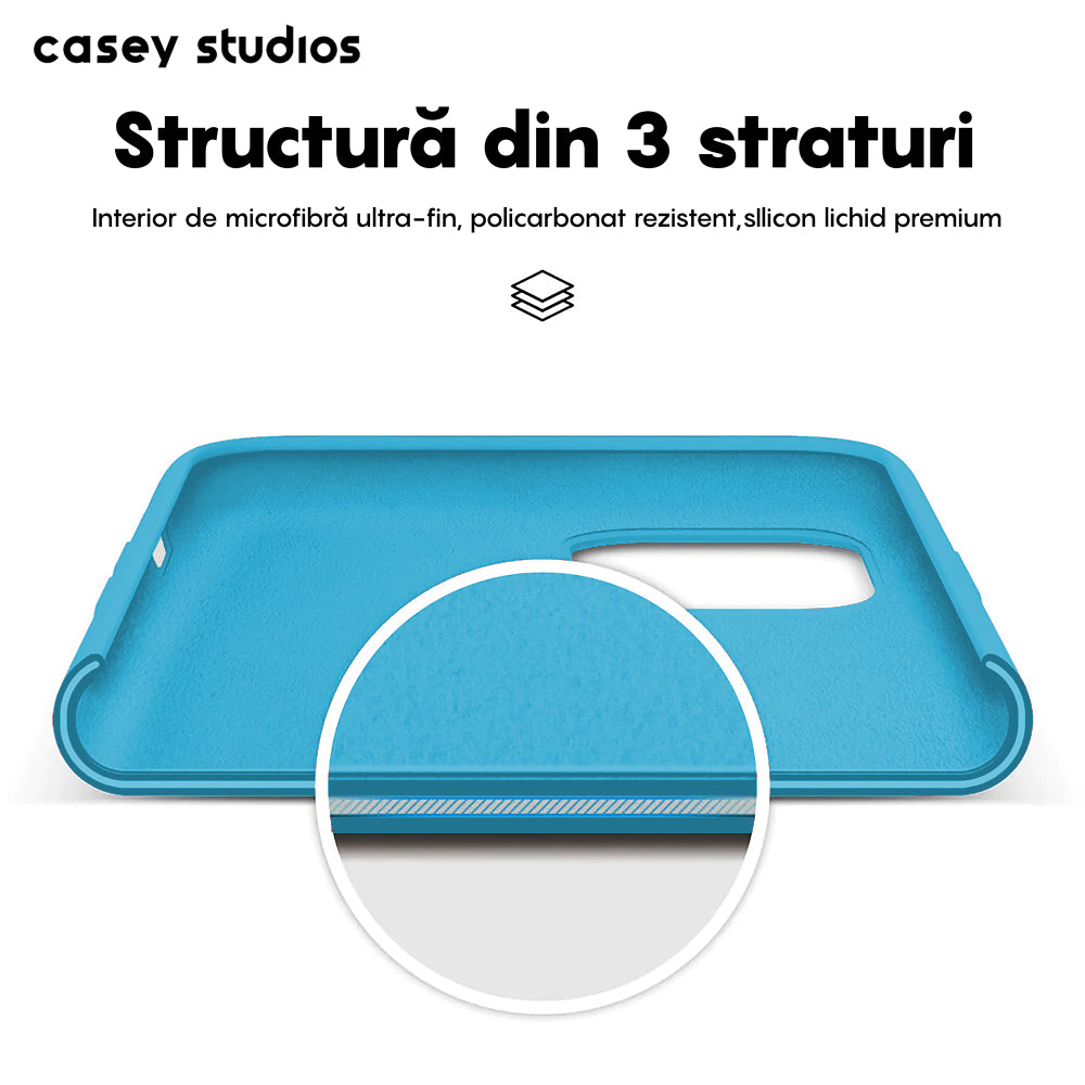 Husa Soft Silicone - iPhone 11 Pro Max - Cadet Blue