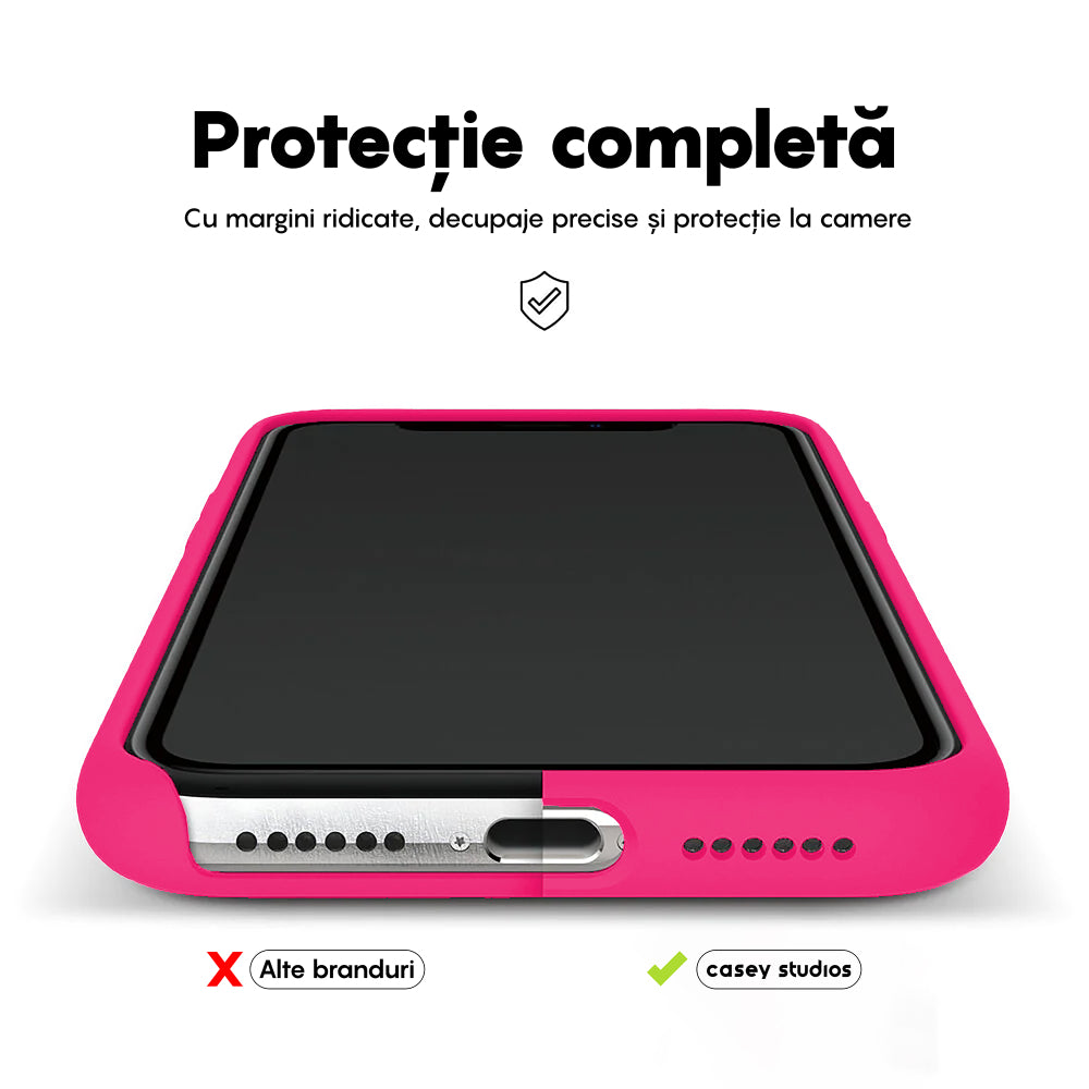 Husa Soft Silicone - iPhone 11 Pro Max - Fuchsia