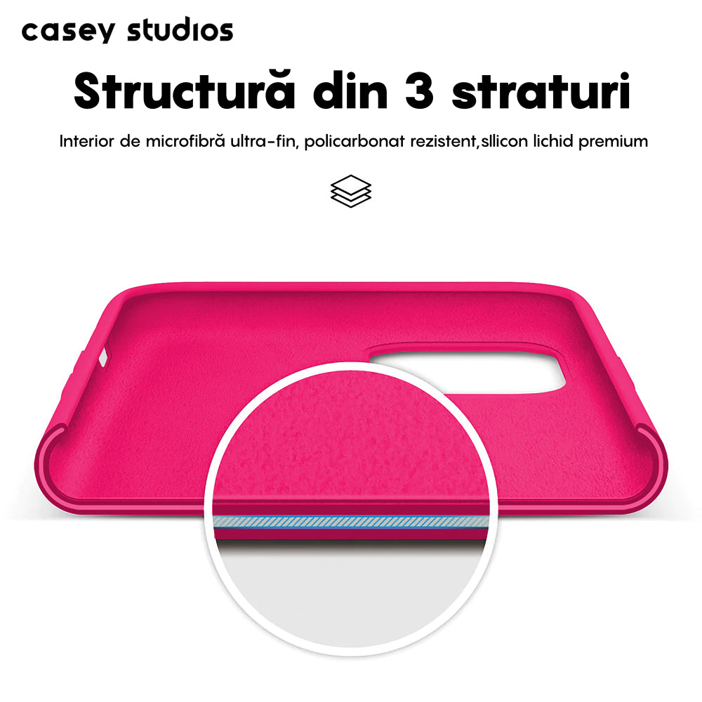 Husa Soft Silicone - iPhone 11 Pro Max - Fuchsia