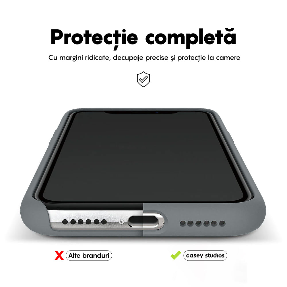 Husa Soft Silicone - iPhone 11 Pro Max - Dark Gray