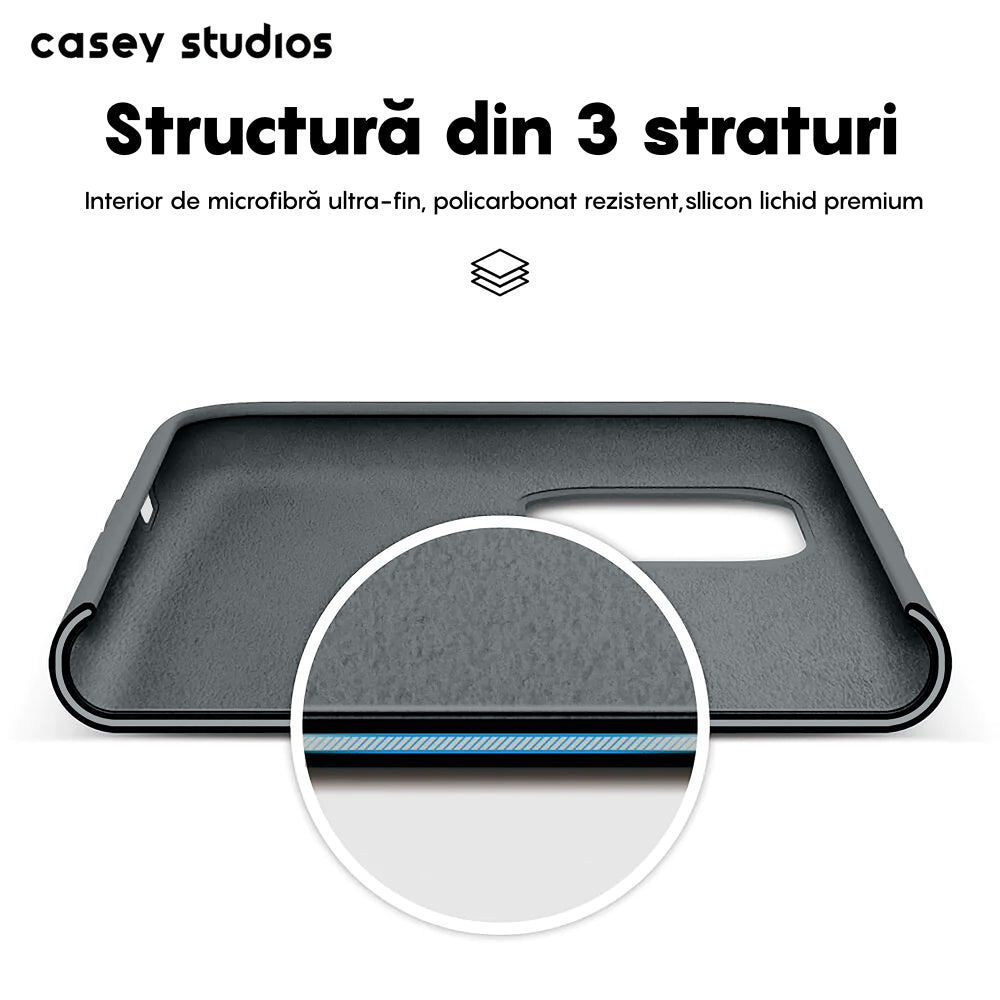 Husa Soft Silicone - iPhone 11 Pro Max - Dark Gray