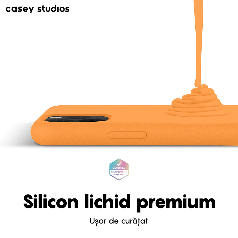 Husa Soft Silicone - iPhone 11 Pro Max - Nectarine