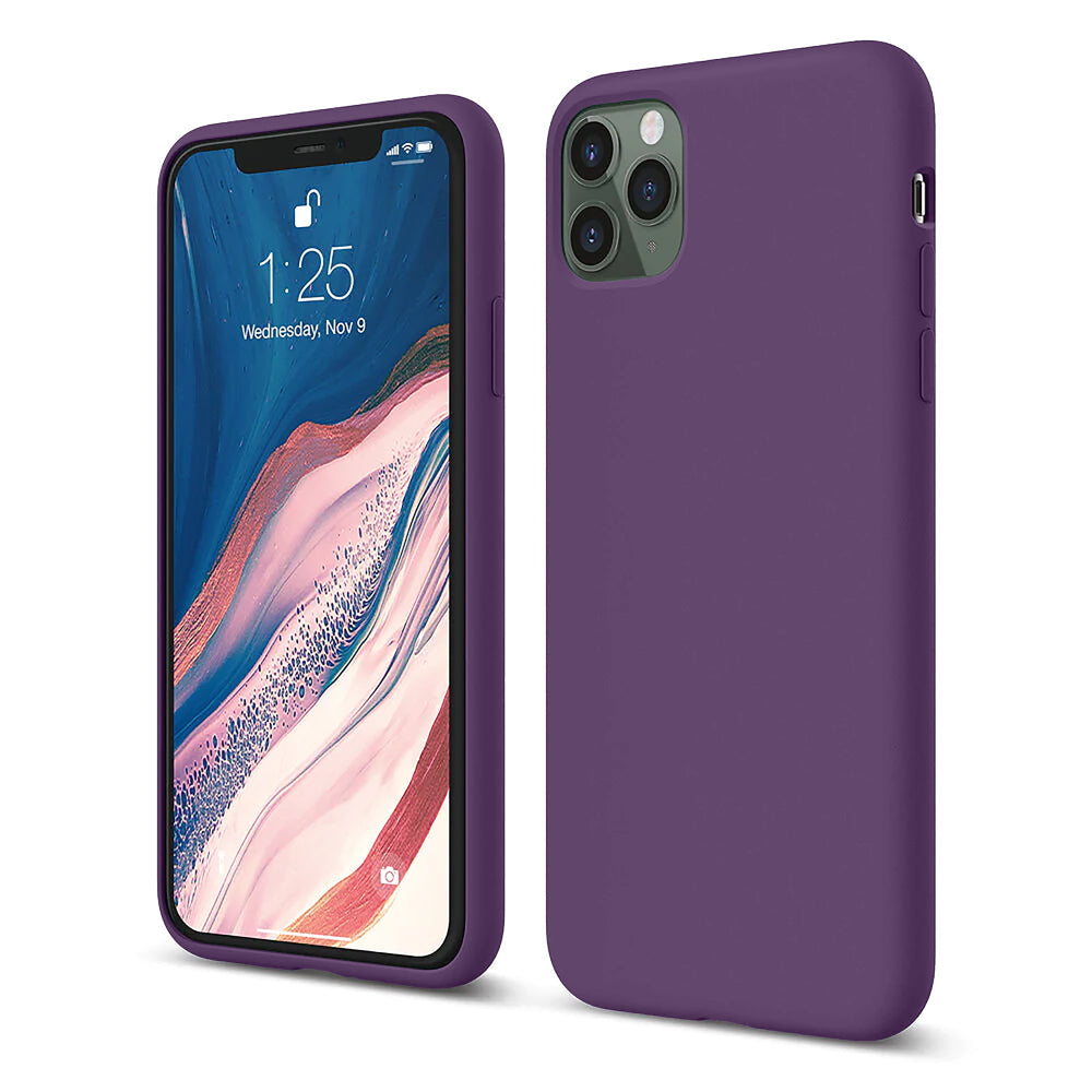Husa Soft Silicone - iPhone 11 Pro Max - Light Purple