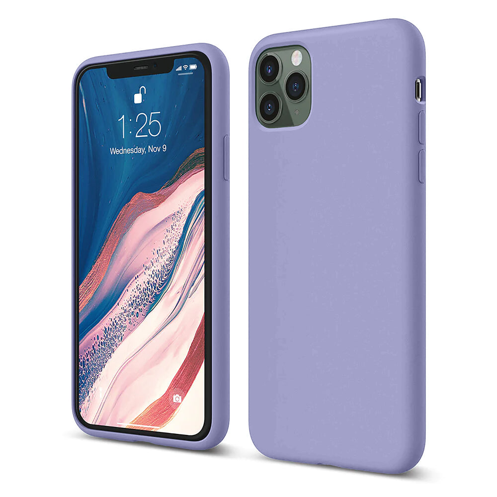 Husa Soft Silicone - iPhone 11 Pro Max - Light Lilac