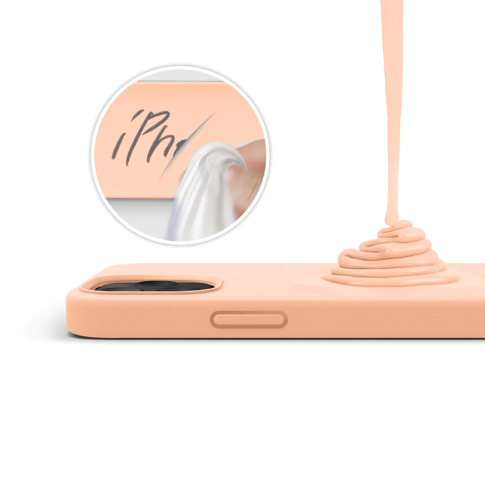 Husa Soft Silicone - iPhone 12/12 Pro - Pink Sand