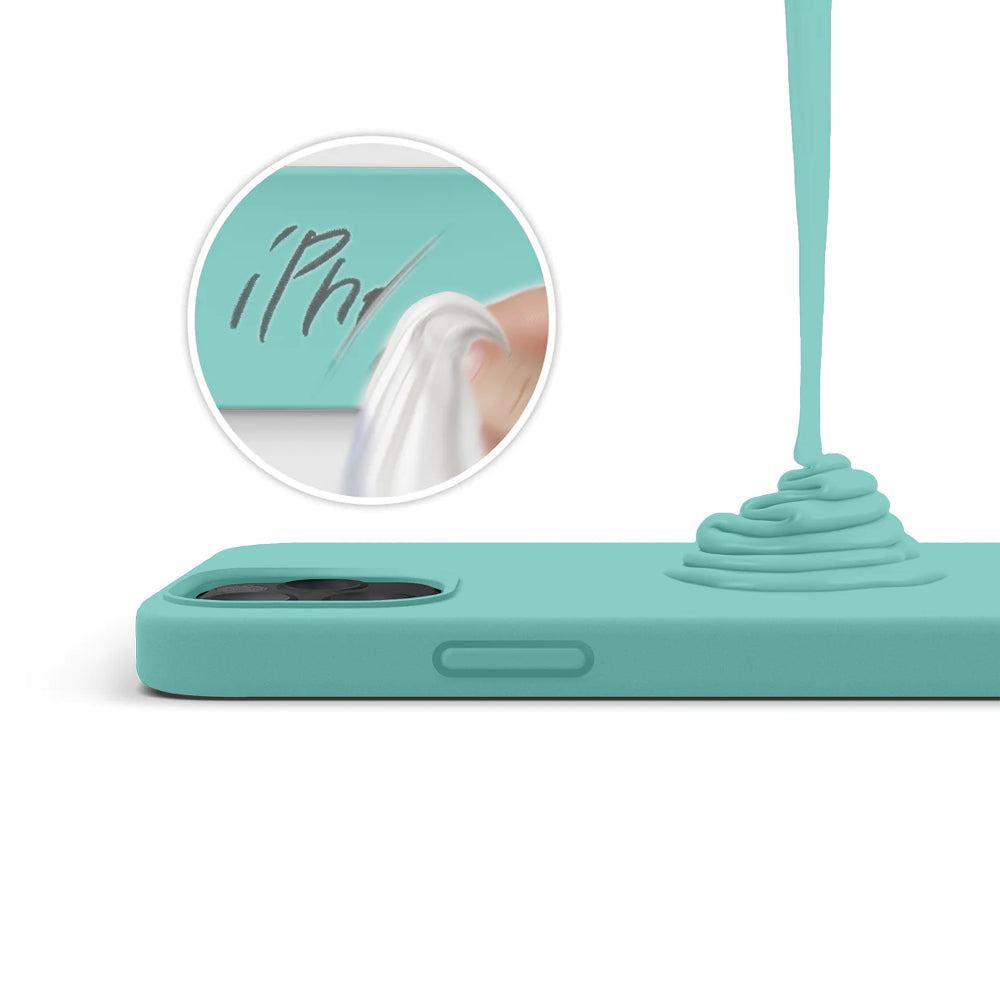 Husa Soft Silicone - iPhone 12/12 Pro - Turqoise