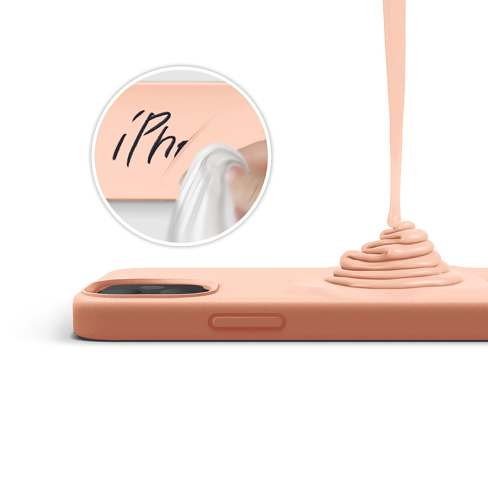 Husa Soft Silicone - iPhone 12 Mini - Pink Sand