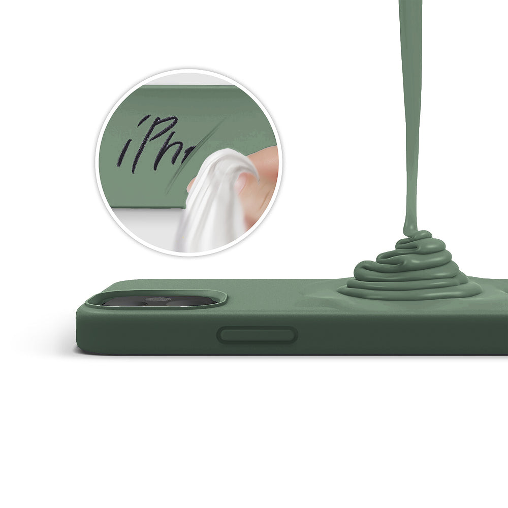 Husa Soft Silicone - iPhone 12 Mini - Webster Green