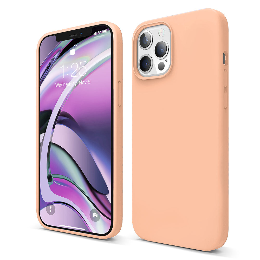 Husa Soft Silicone - iPhone 12 Pro Max - Pink Sand