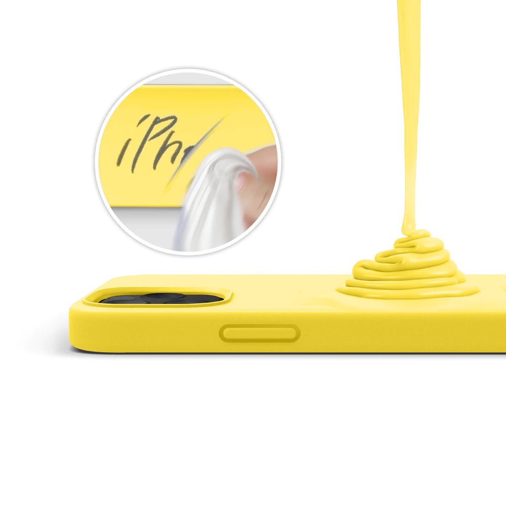 Husa Soft Silicone - iPhone 12 Pro Max - Yellow