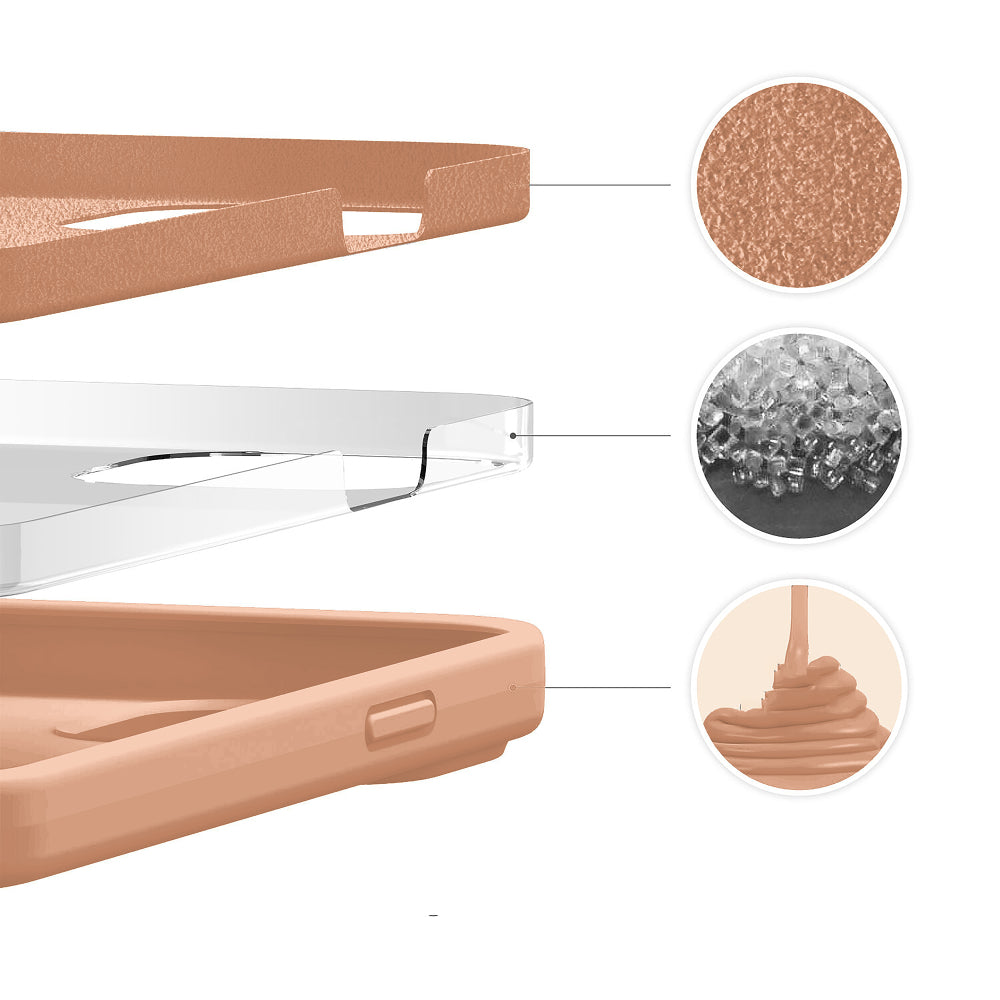 Husa Soft Silicone - iPhone 13 - Pink Sand