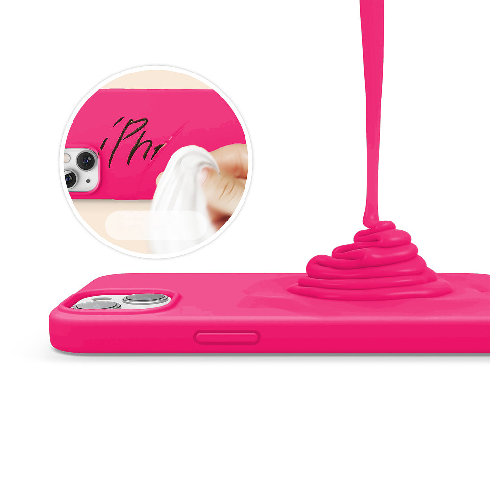 Husa Soft Silicone - iPhone 13 - Fuchsia