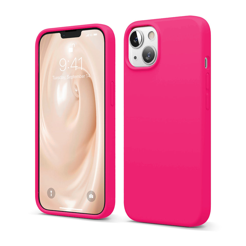 Husa Soft Silicone - iPhone 13 Mini - Fuchsia